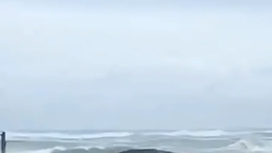 Homes Collapse Into Ocean as Hurricanes Pass