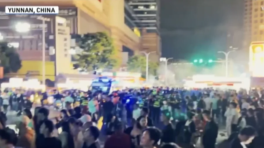 Protests Flare Across China Before CCP National Day