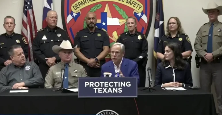 Texas Governor Unveils Violent Crimes Task Force | NTD