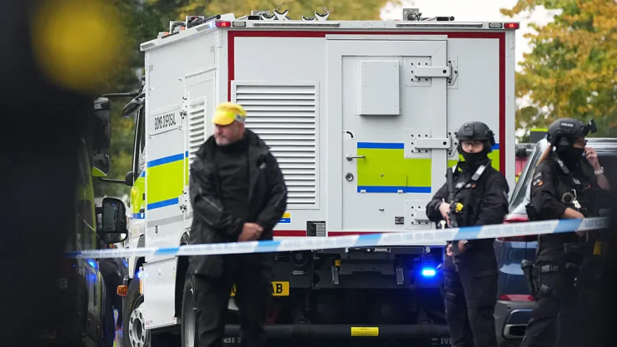 Scotland Yard and Manchester Police Hold Press Conference After Synagogue Attack