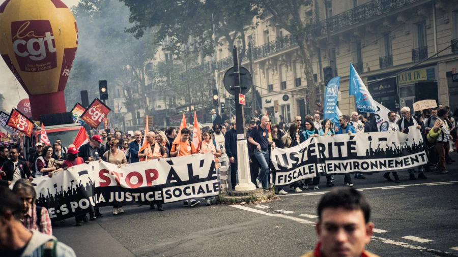 French Unions Lead Mass Protests Over Budget, Debt, Services