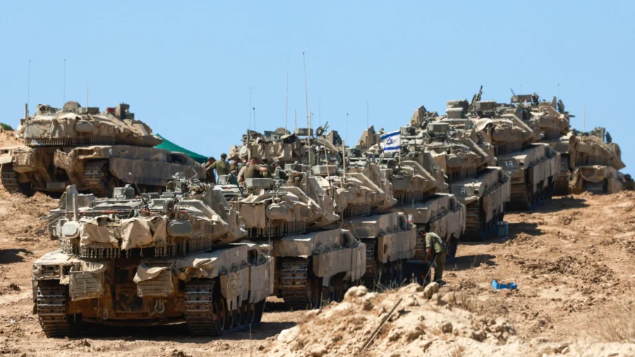 Trump Says Israel Agrees to Gaza Withdrawal Line as Part of Cease-Fire Plan