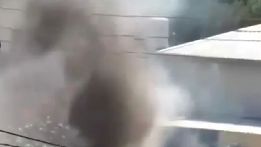 CCTV Shows Israeli Strike on Car of 'Key Terrorist' in Lebanon