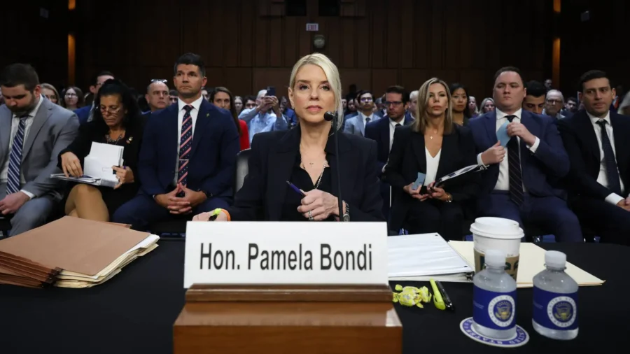 Bondi Testifies as Senate Judiciary Holds Oversight Hearing on DOJ