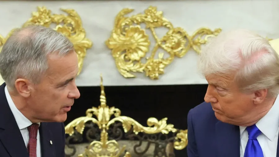 Trump Jokes With Canada's Carney About His Next Global Project