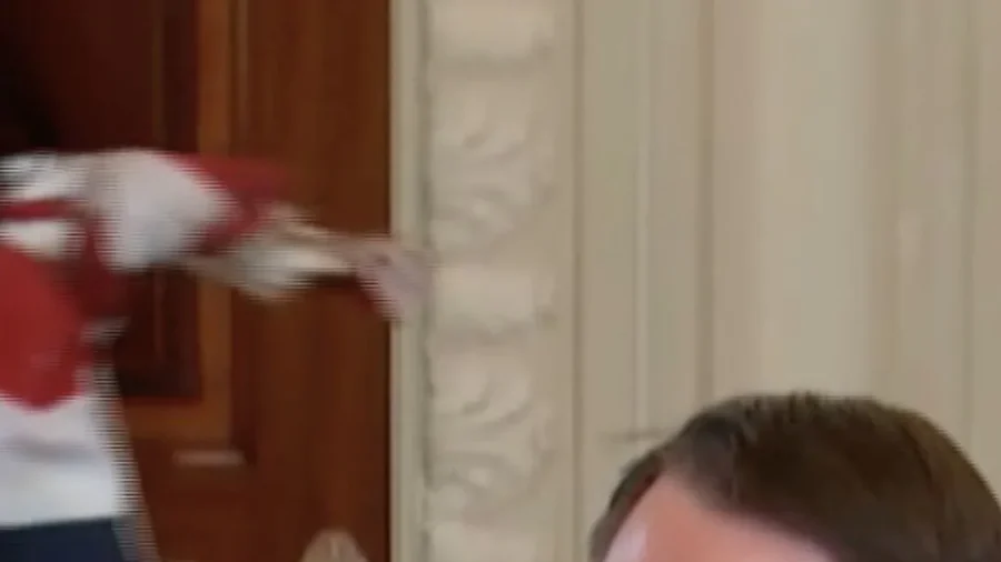 Conservative Influencer Nick Sortor Pulled Out a Burnt US Flag at Roundtable on Antifa