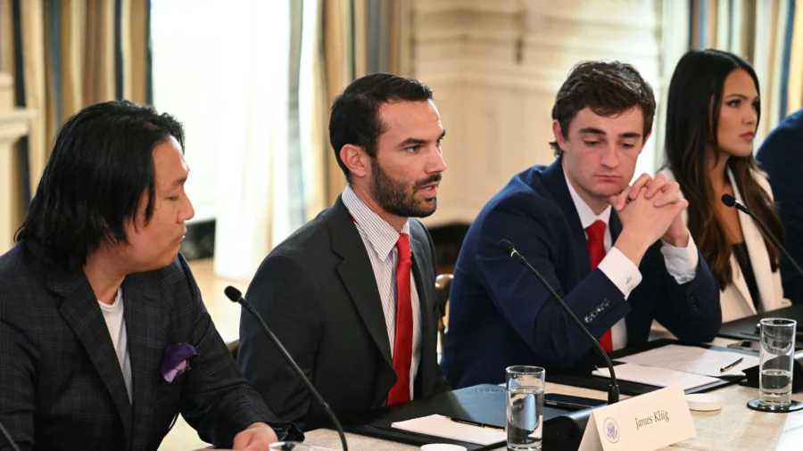 Trump Discusses Antifa Violence at Roundtable With Journalists