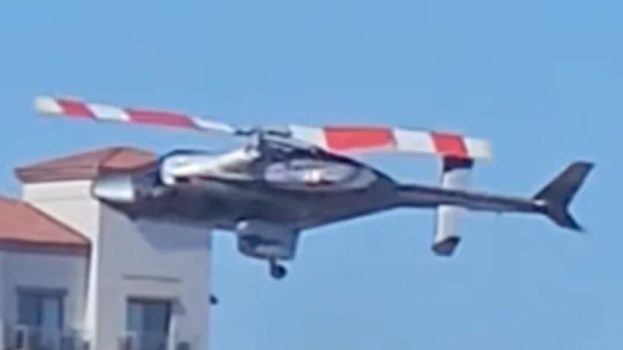 Video: Helicopter Spirals Out of Control, Slams Into Palms in Huntington Beach