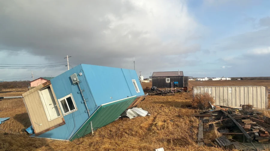 1 Dead, 2 Missing, Dozens Rescued After Remnants of a Typhoon Lash Western Alaska