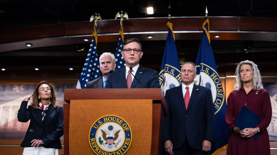 House Speaker Johnson and GOP Leaders Hold Press Conference (Oct. 17)