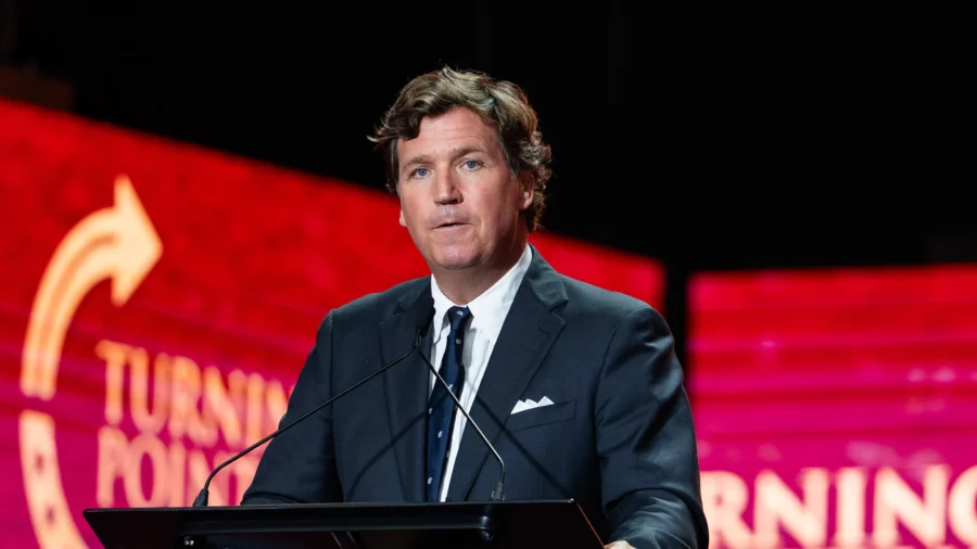 Turning Point Tour Featuring Tucker Carlson Makes Stop at Indiana University