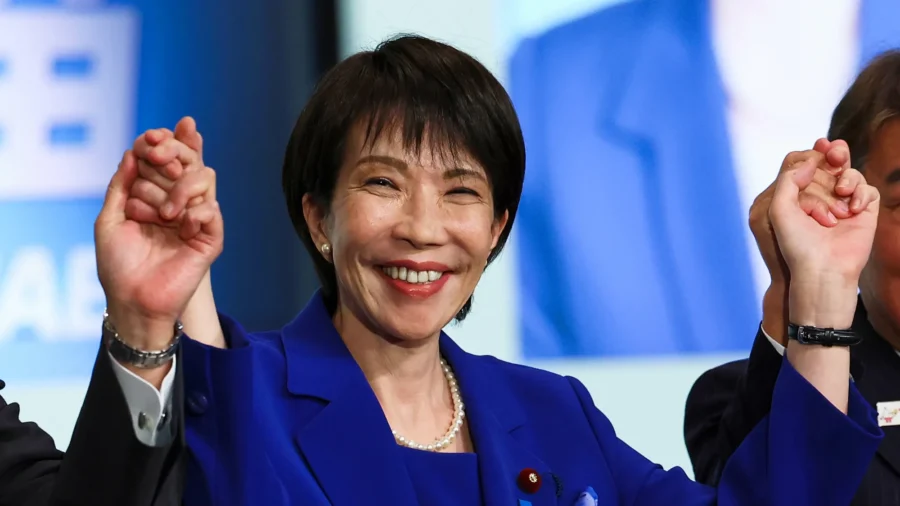 Japan's New Prime Minister Holds News Conference