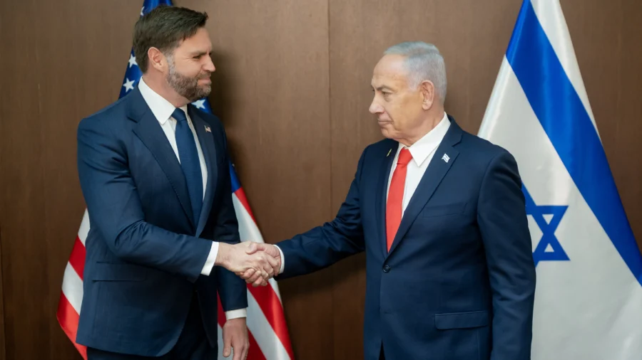 Vance, Netanyahu Discuss Israel’s Role in Peace Plan