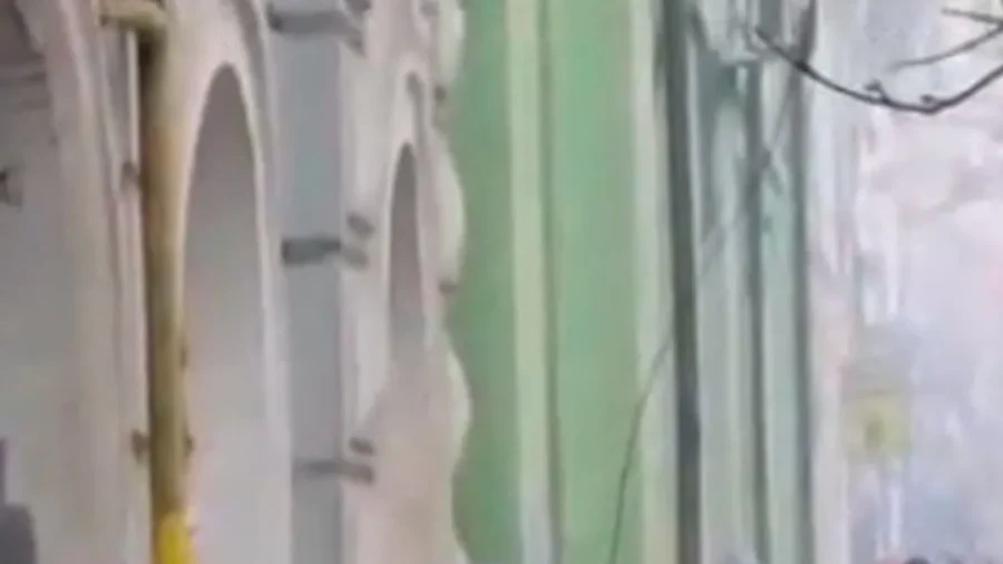 Ukraine: Children Evacuated After Russian Drone Strikes Kindergarten