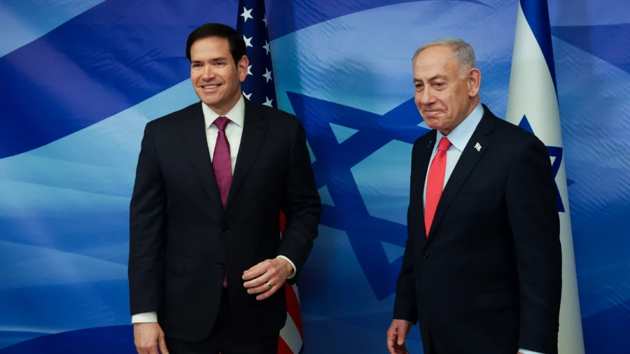 Rubio in Jerusalem to Keep Peace Deal on Track