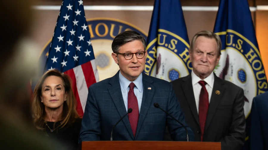 House Republican Leaders Hold Press Conference on Day 27 of Government Shutdown