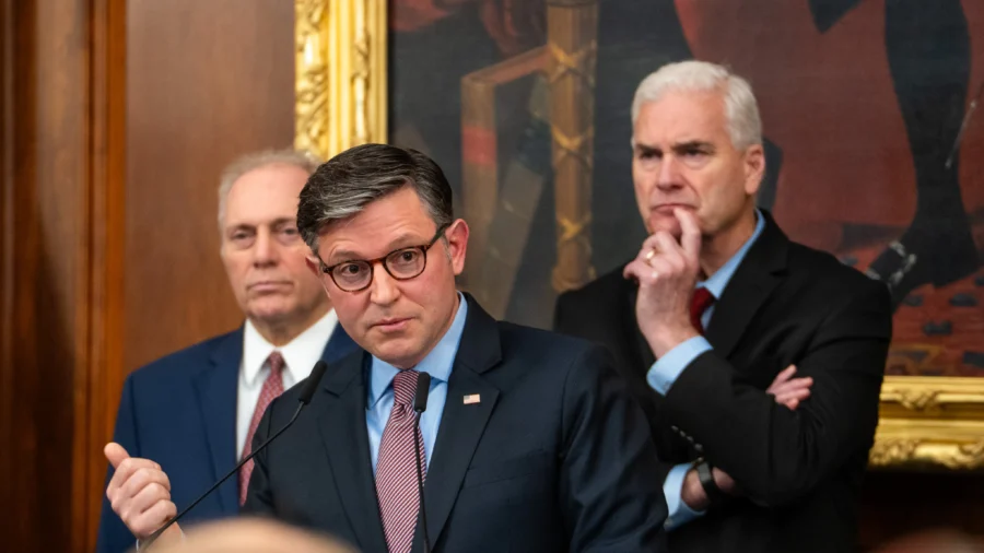 House Republican Leaders Hold Press Conference on Day 30 of Government Shutdown