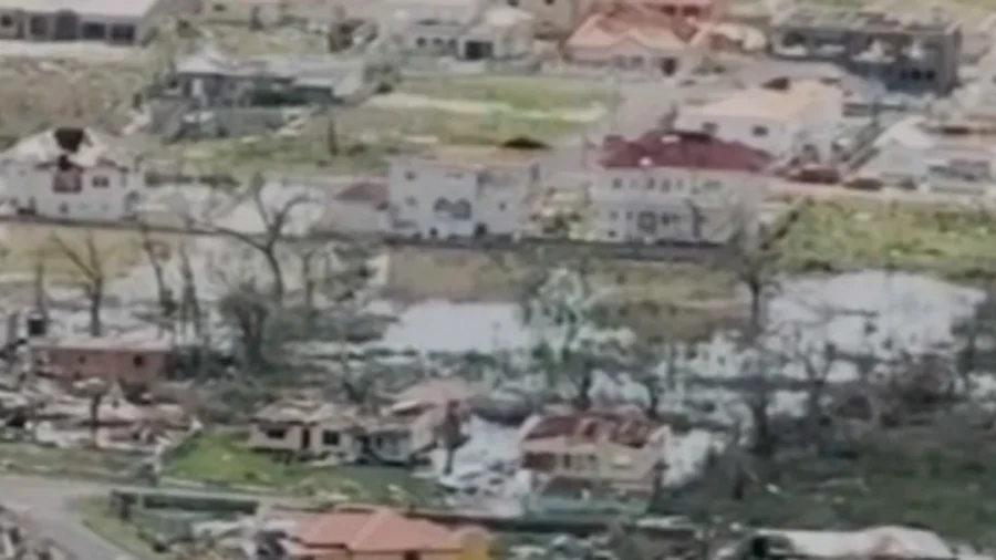 Aerial Footage Shows Damage Caused by Hurricane Melissa in Jamaica