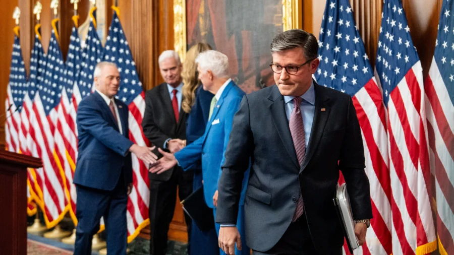 Speaker Mike Johnson and Agriculture Secretary Brooke Rollins Hold Press Conference on Day 31 of Government Shutdown