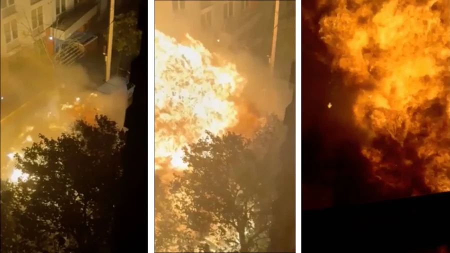 7 Firefighters Injured After Burning Car Explodes in Bronx