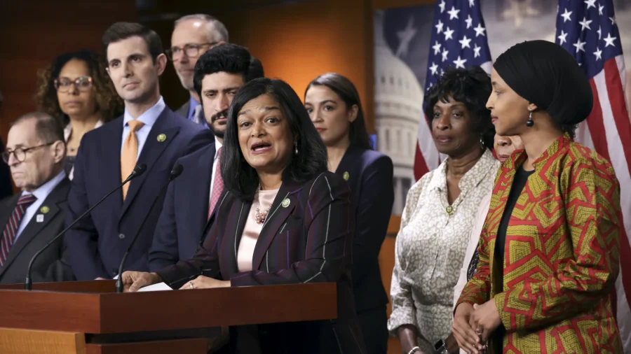 House and Senate Democratic Leaders Hold Press Conference on Day 37 of Government Shutdown