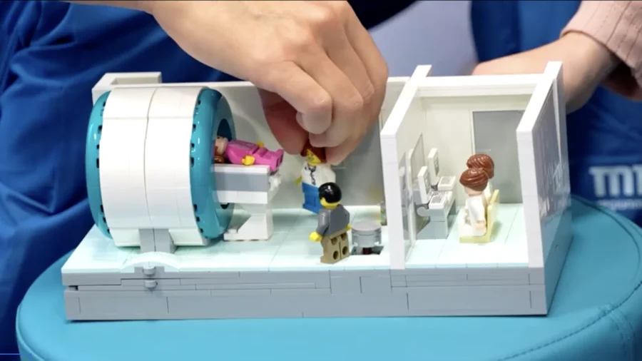 Lego Builds Mini MRIs to Help Children Before Scans