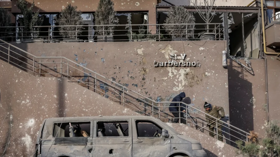 Hundreds of Russian Drones Pound Kyiv, Killing Several