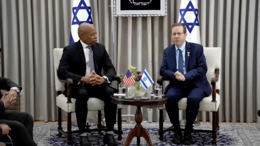 New York City Mayor Eric Adams Visits Jerusalem