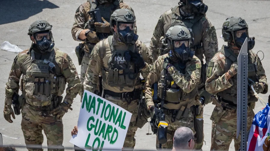 Justice Department Sues California Over Mask Ban and ID Rules for Federal Officers