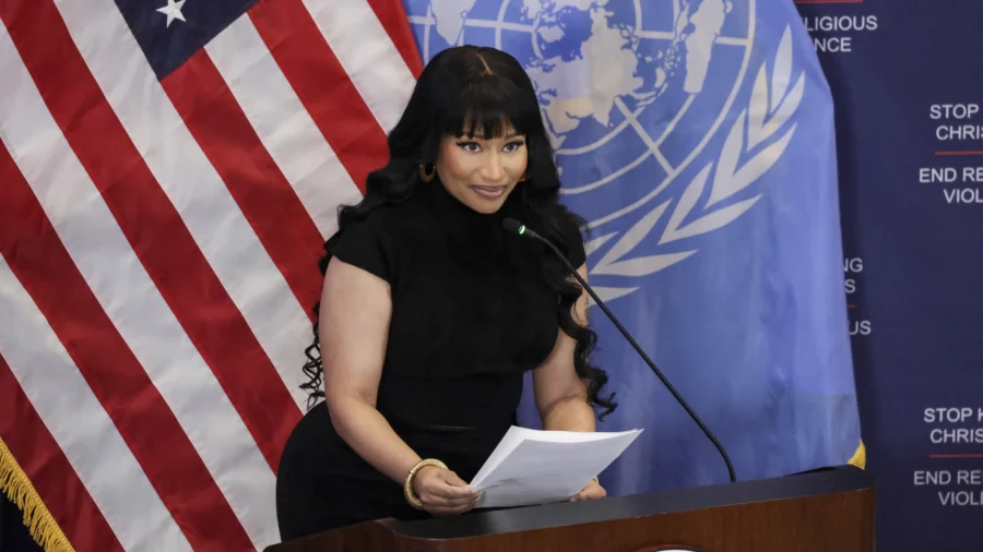 Nicki Minaj Speaks at UN on Nigeria Christian Attacks