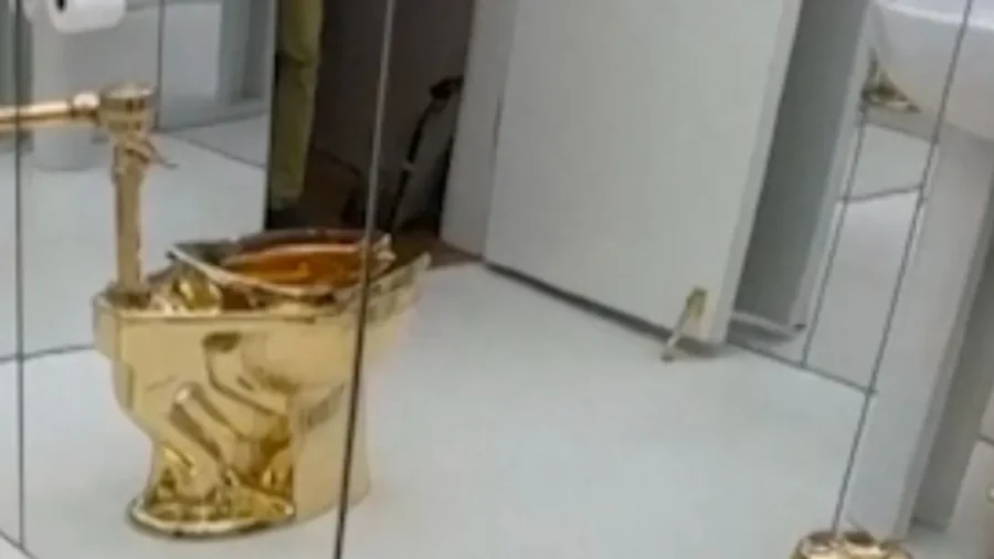 18-Karat Gold Toilet Sells for $12 Million at Sotheby's Auction