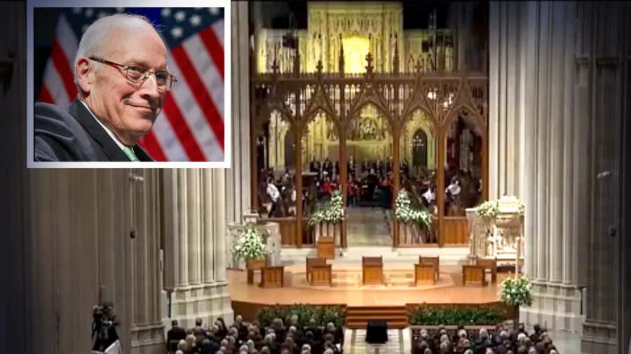 Funeral Service for Dick Cheney at Washington National Cathedral