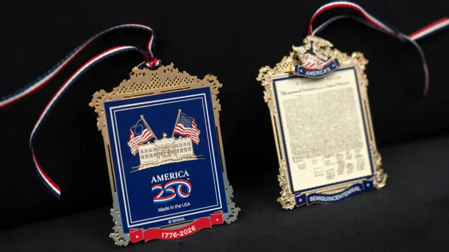 Christmas Ornament Celebrates America's 250th Anniversary