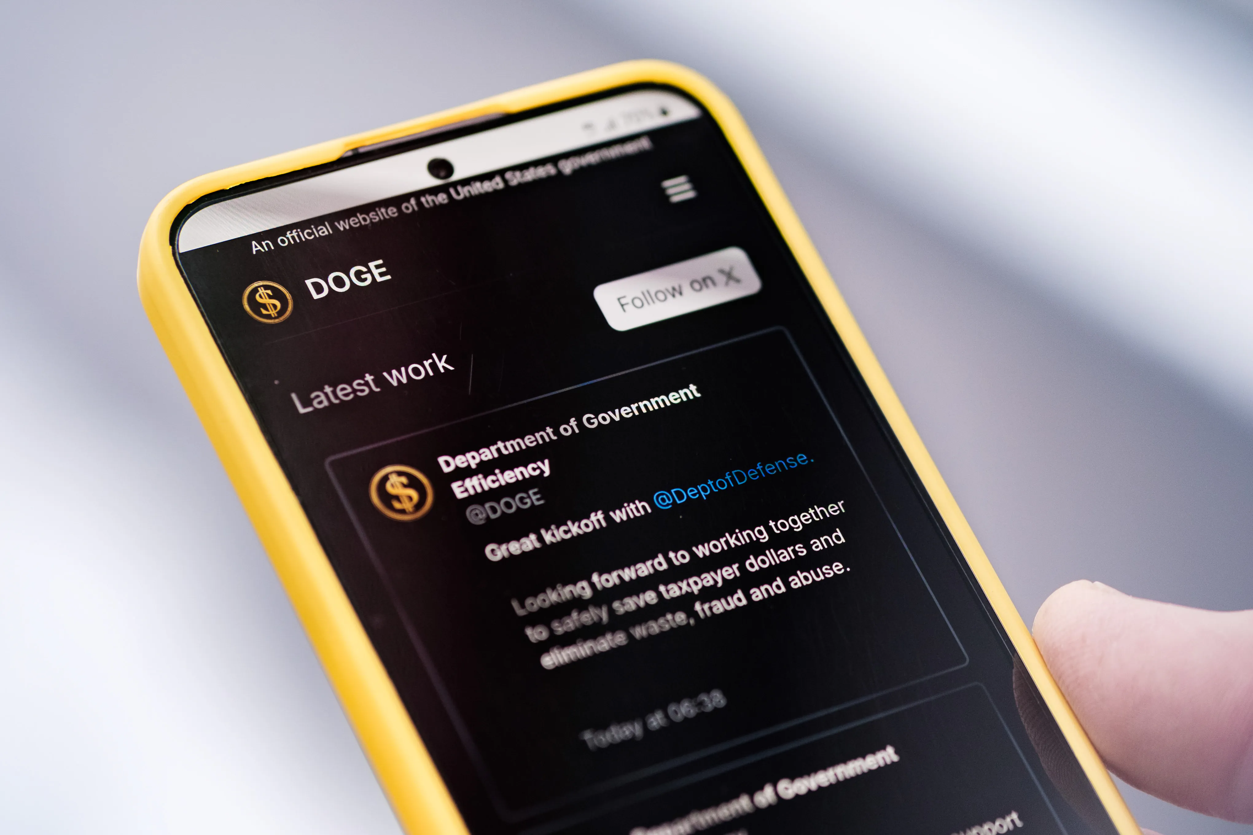 White House Denies Reports DOGE Doesn't Exist Anymore, Says Agency Has No