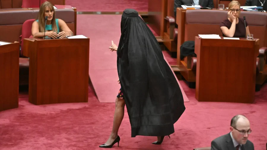 Australian Senator Barred From Parliament Over Burqa Protest