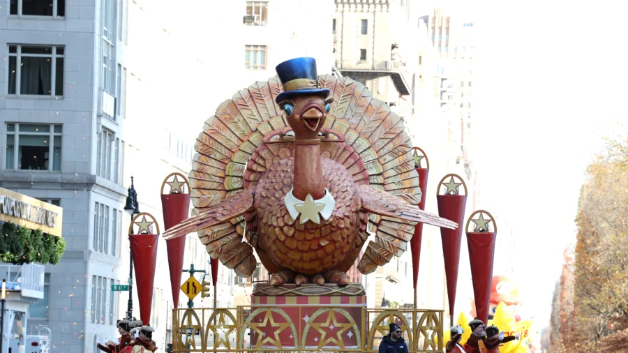Macy's Thanksgiving Day Parade Takes Place in New York City