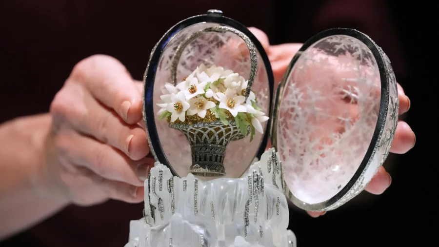 Crystal Fabergé Egg Crafted for Russian Royalty Expected to Sell for More Than $26 Million