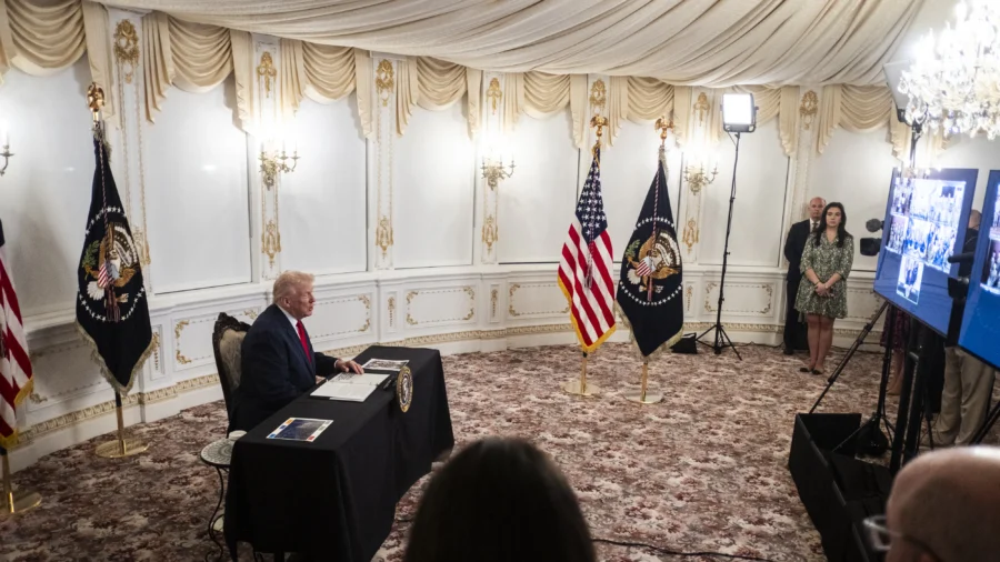 Trump Holds Call With US Service Members