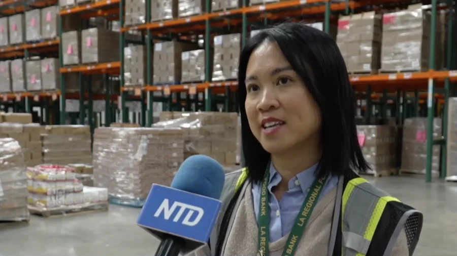Giving Tuesday at the LA Regional Food Bank