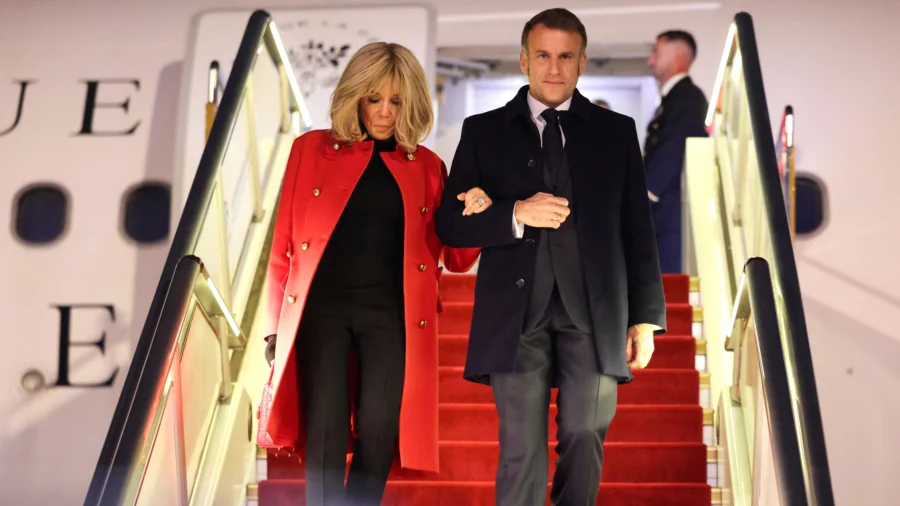 Macron Kicks Off China Visit, von Der Leyen Absent