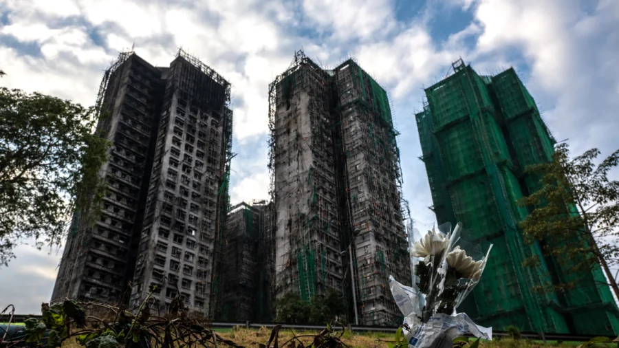 Hong Kong Fire Death Toll Rises to 159; Survivors Allowed Brief Return to Collect Belongings