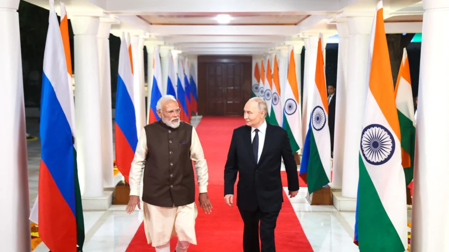 Putin in New Delhi on State Visit Aimed at Bolstering Russia–India Ties