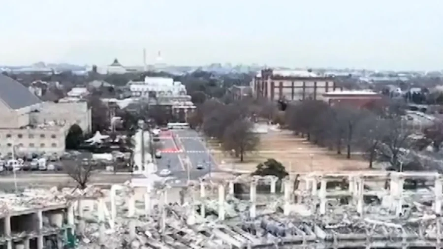 Demolition Work Continues on Washington’s RFK Stadium