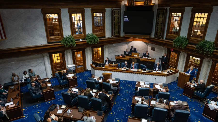 Indiana Senate Votes on Redistricting Plan