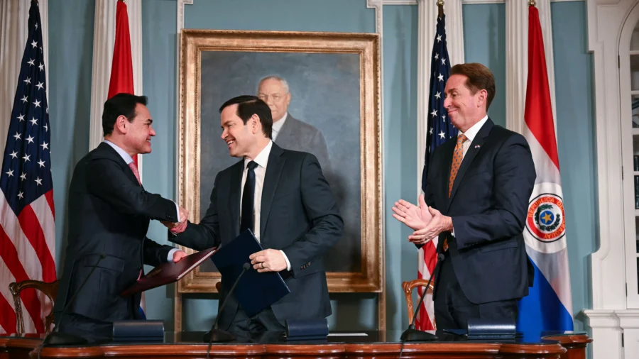 Rubio Participates in Signing Ceremony With Paraguayan Foreign Minister Rubén Ramírez Lezcano