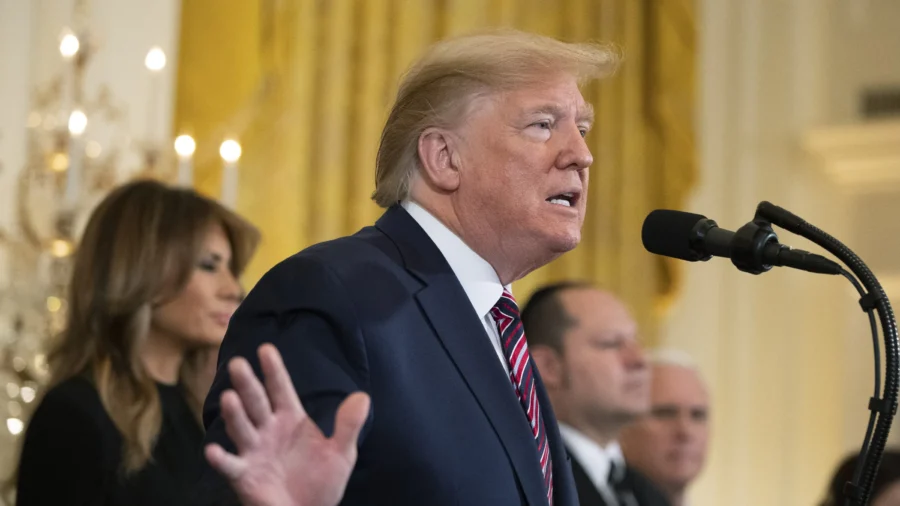 Trump Participates in Hanukkah Reception at the White House