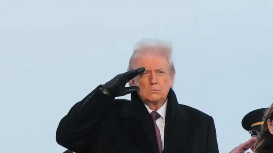 Trump Attends Dignified Transfer Ceremony