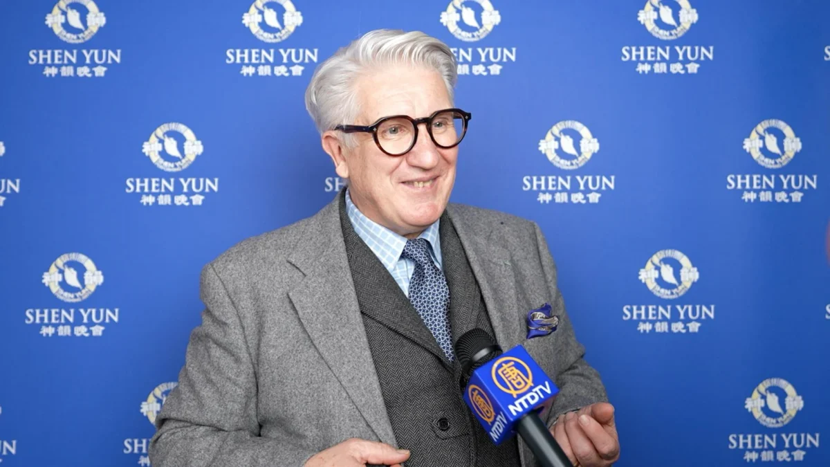 Jean-Louis Janin Daviet enjoyed Shen Yun Performing Arts at the Galaxie Amnéville in Amnéville, France, on Dec. 18, 2025. (NTD)