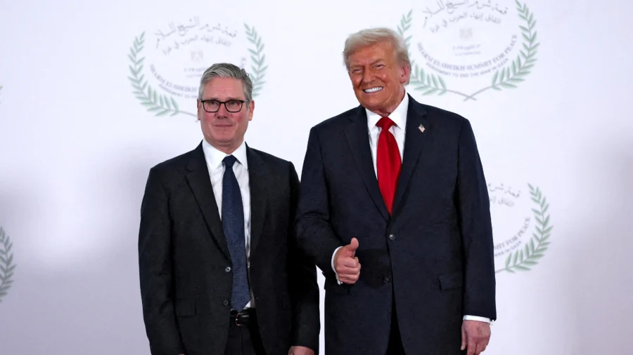 UK's Starmer Discusses Ukraine Peace Efforts in Call With Trump