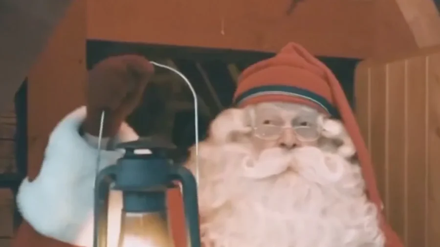 Santa Claus Departs From Arctic Circle to Deliver Annual Gifts